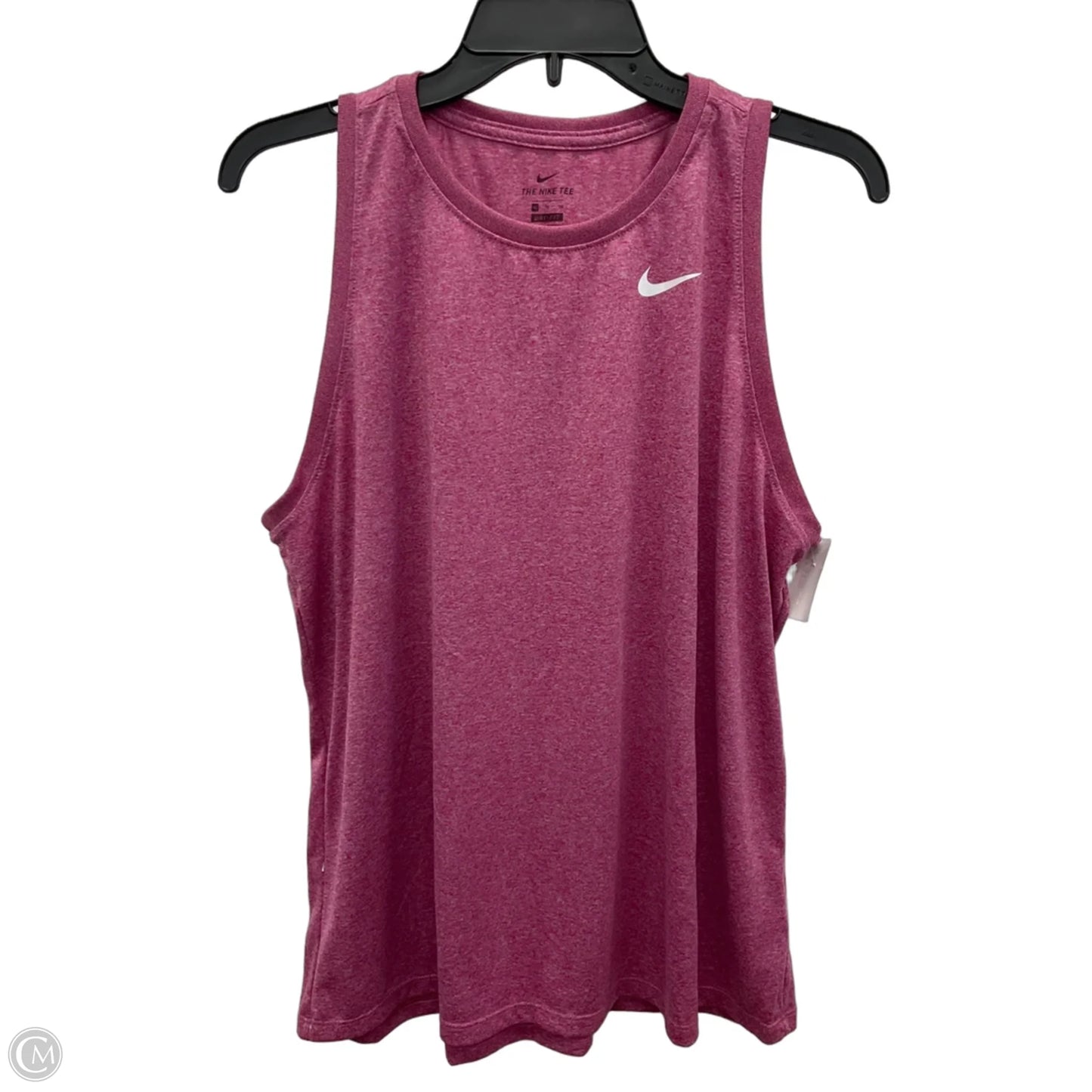 Athletic Tank Top By Nike Apparel In Pink, Size: Xl