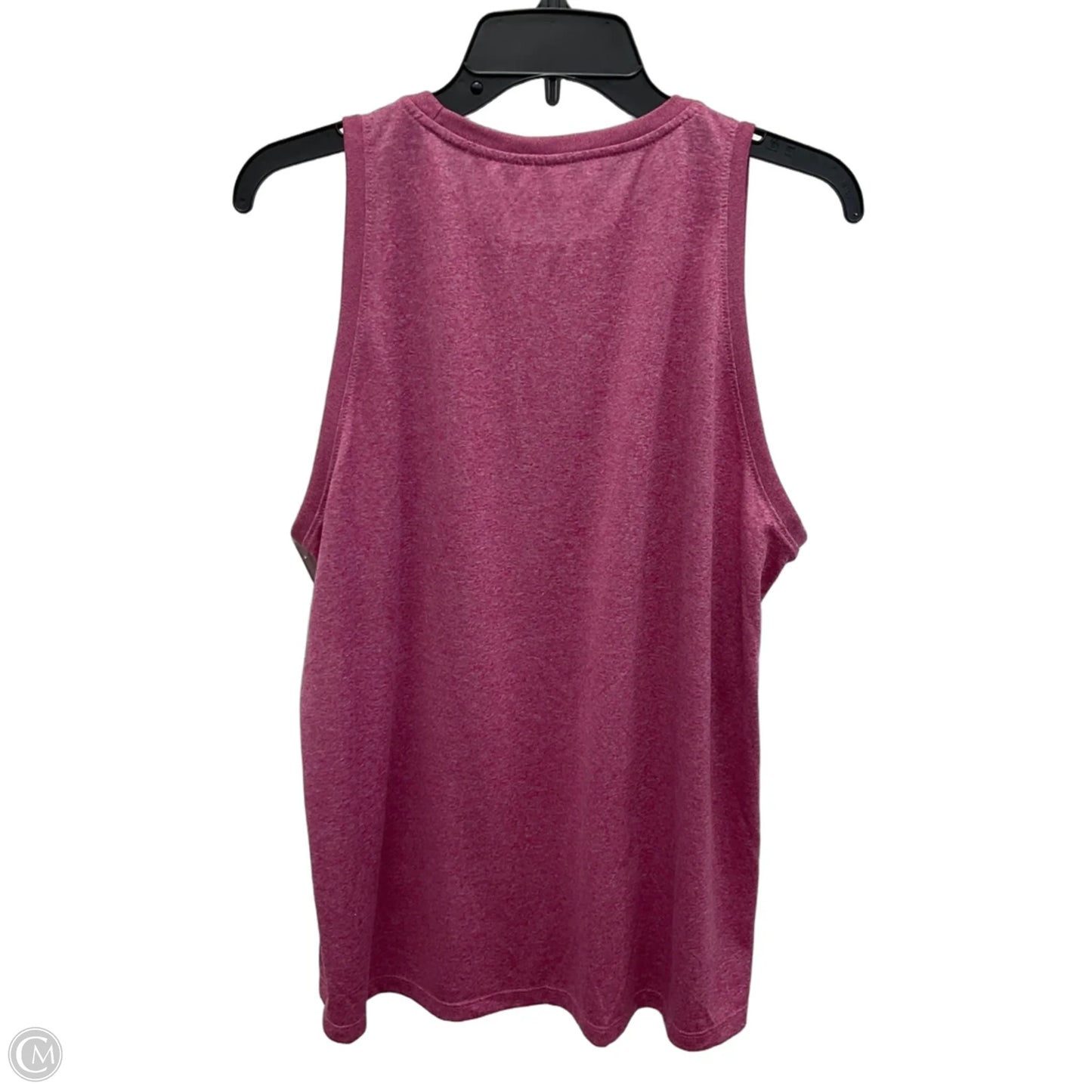 Athletic Tank Top By Nike Apparel In Pink, Size: Xl