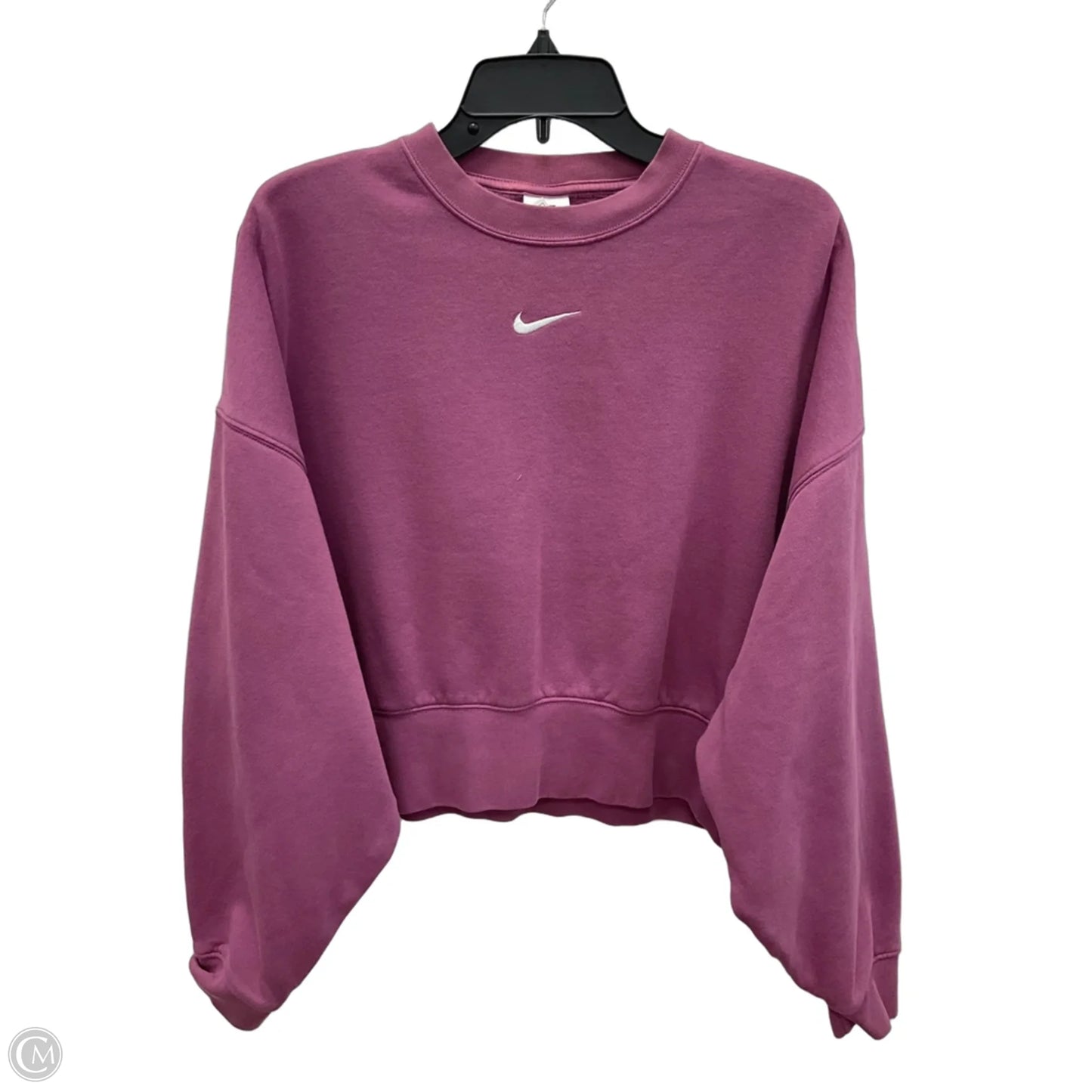 Athletic Sweatshirt Crewneck By Nike In Purple, Size: Sp