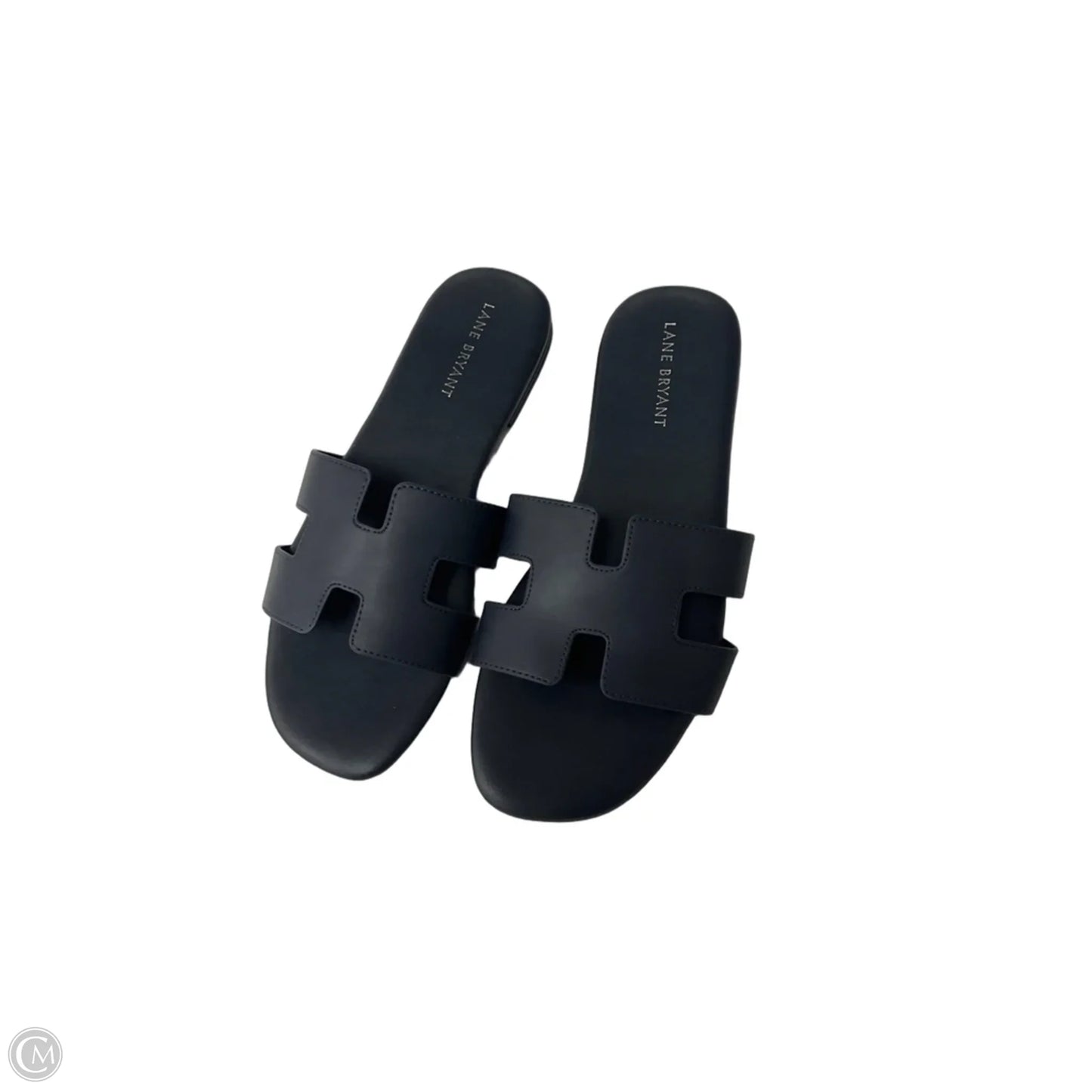Sandals Flats By Lane Bryant In Navy, Size: 8