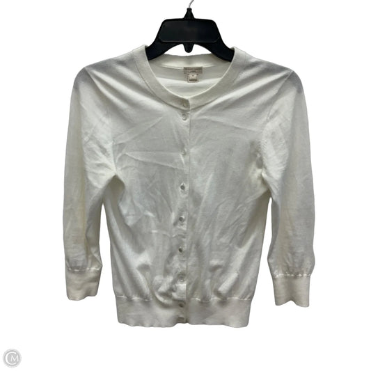 Cardigan By J. Crew In White, Size: M