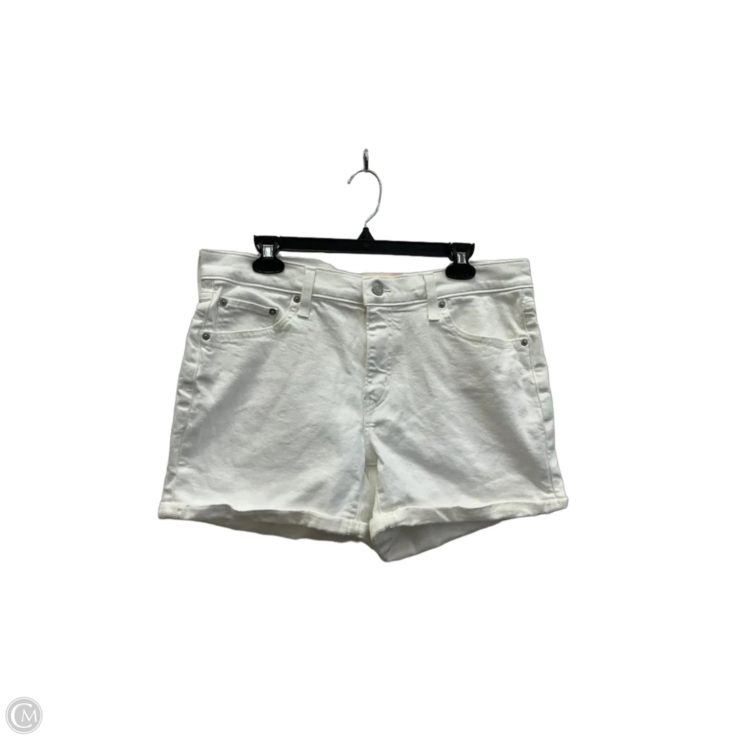 Shorts By Levis In White Denim, Size: 10