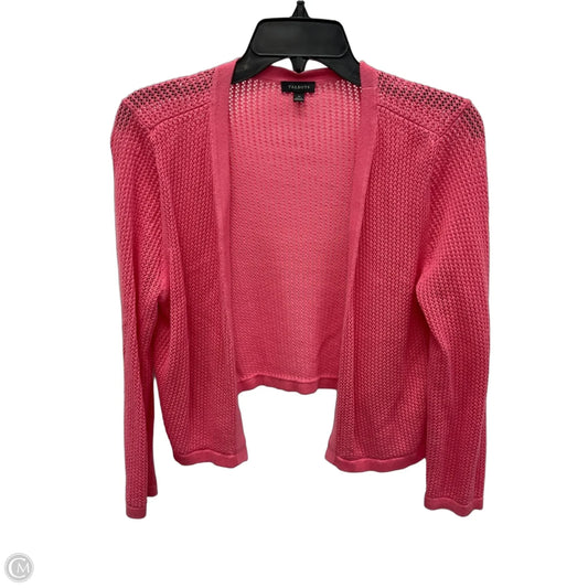 Cardigan By Talbots In Pink, Size: M