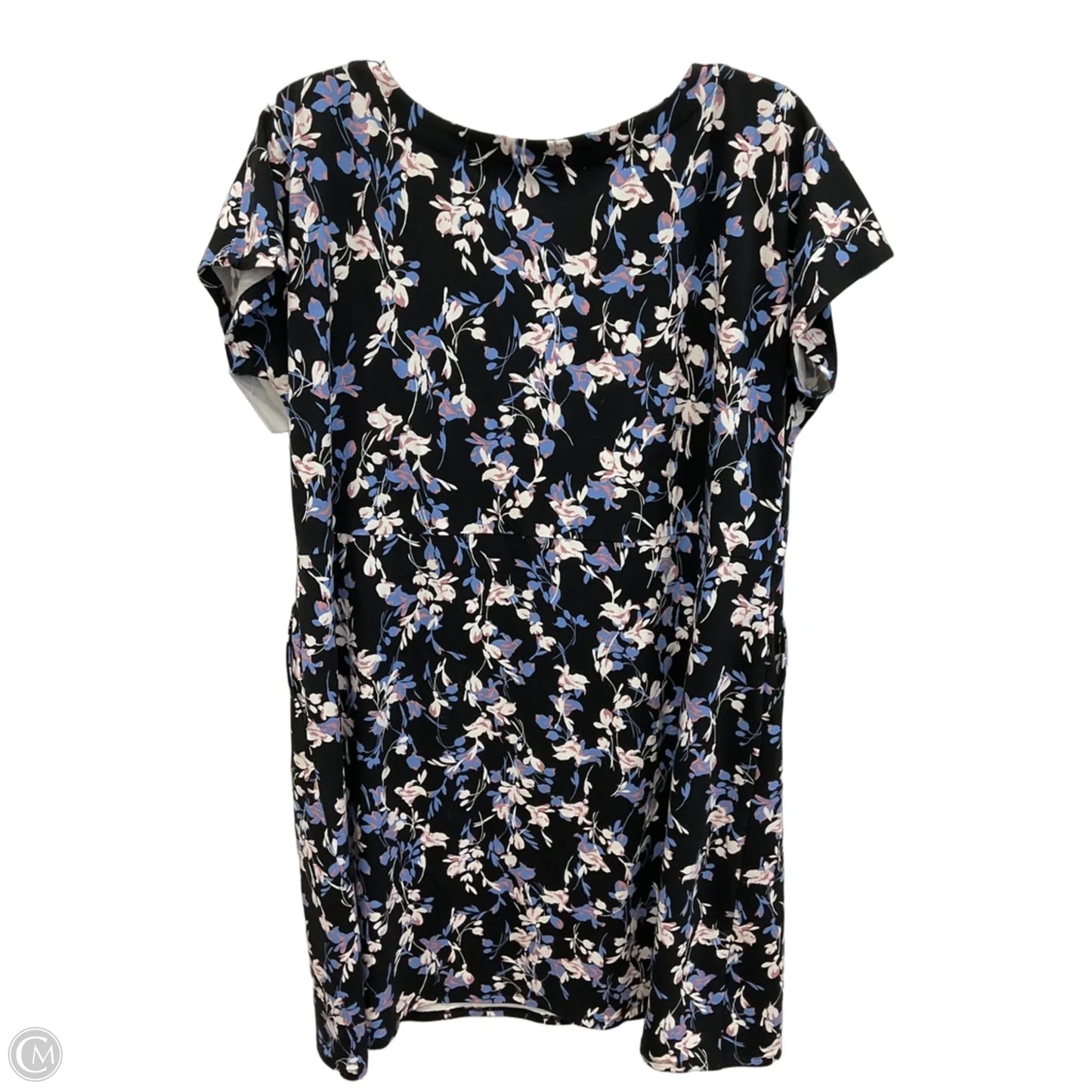 Dress Casual Midi By J. Jill In Floral Print, Size: Lp