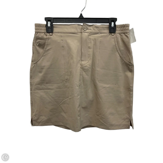 Athletic Skort By Cma In Beige, Size: M
