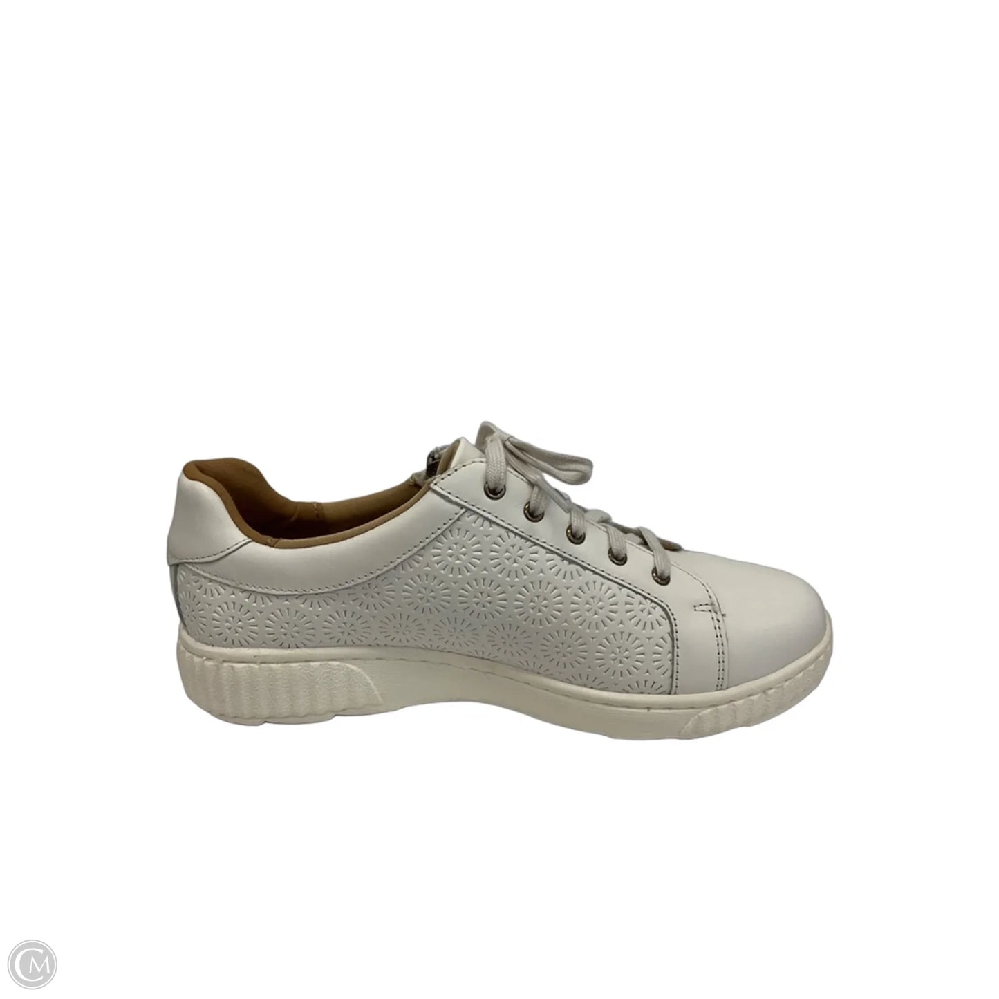 Shoes Sneakers By Clarks In White, Size: 8