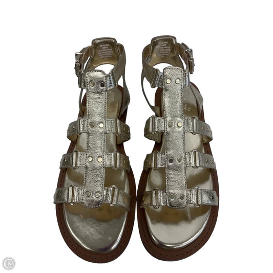 Sandals Flats By Vince Camuto In Gold, Size: 7.5
