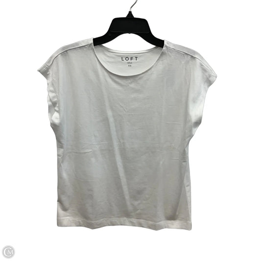 Top Sleeveless Basic By Loft In White, Size: Xs