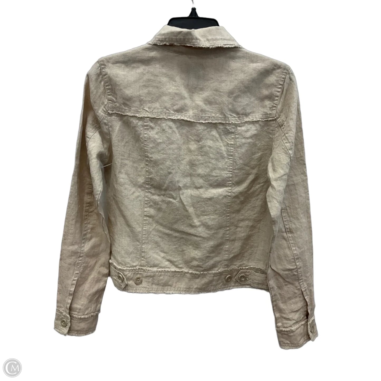 Blouse Long Sleeve By Tommy Bahama In Beige, Size: Xs