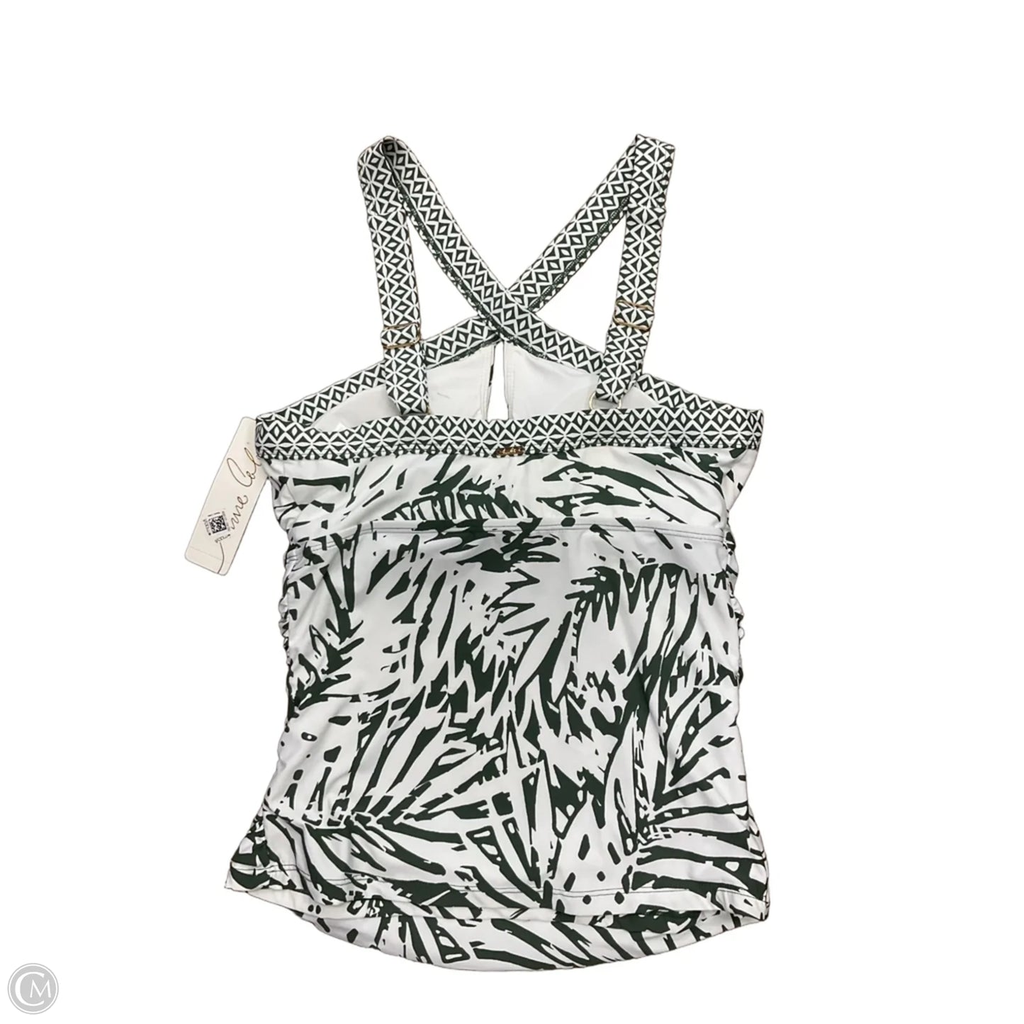 Swimsuit Top By Anne Cole In Green, Size: M