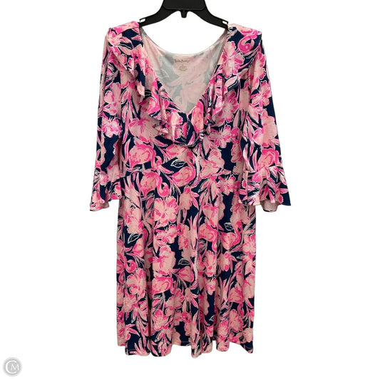 Dress Designer By Lilly Pulitzer In Pink, Size: Xl