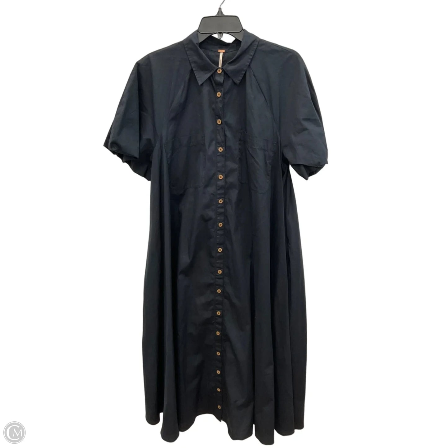 Dress Casual Maxi By Free People In Black, Size: M