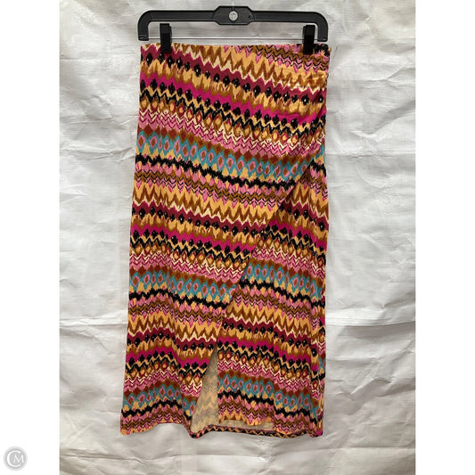 Skirt Midi By Boden In Multi-colored, Size: Mp