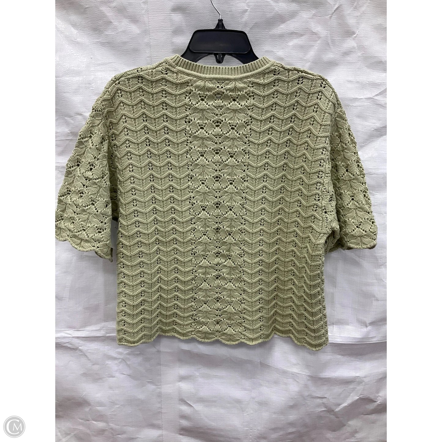 Top Short Sleeve By Cmc In Green, Size: S