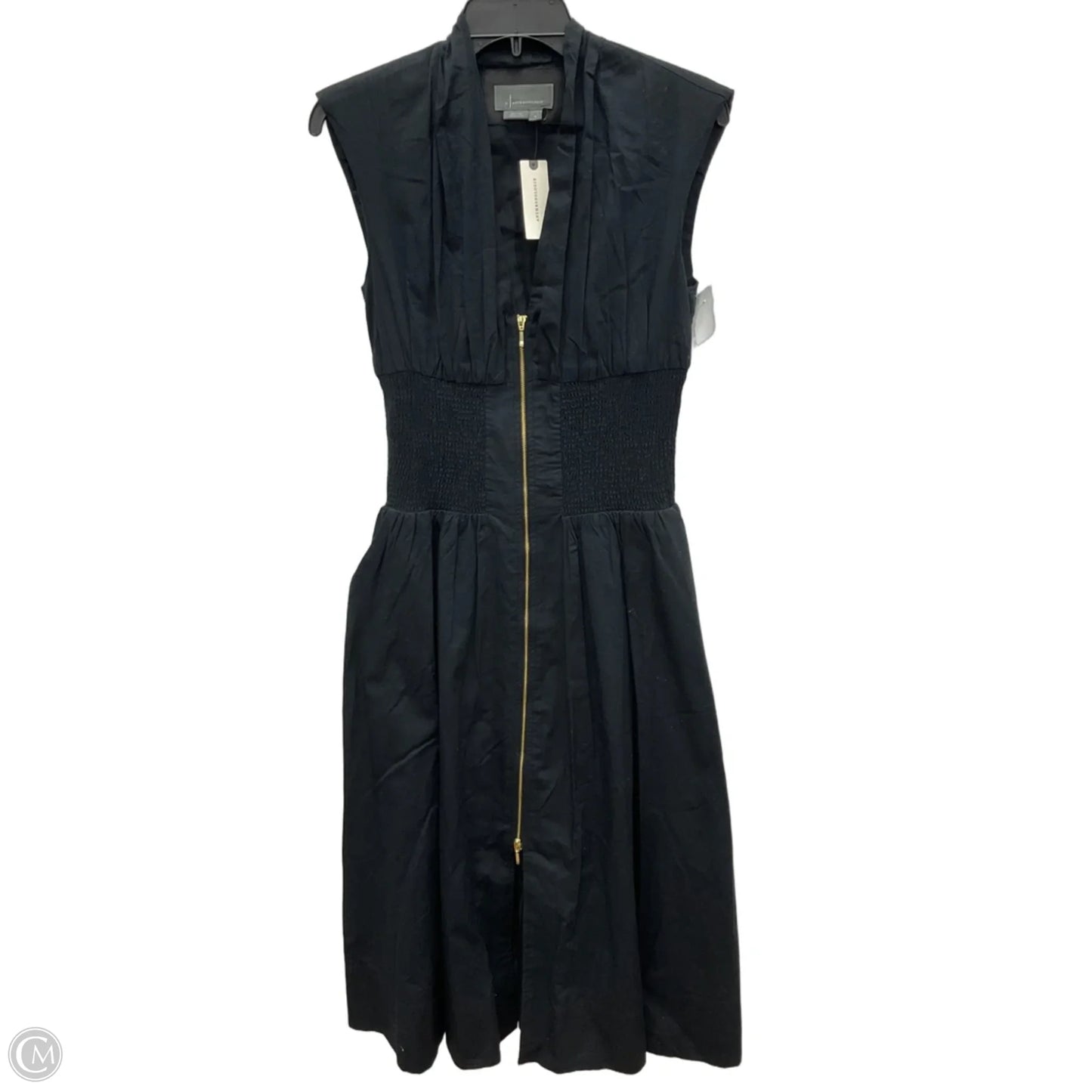 Dress Casual Maxi By Anthropologie In Black, Size: S