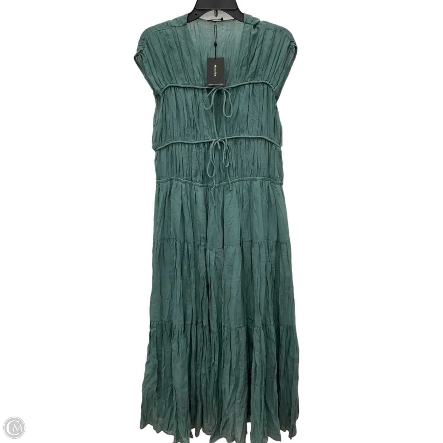 Dress Casual Maxi By Massimo Dutti In Green, Size: S