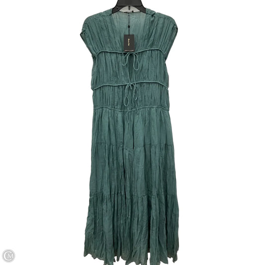 Dress Casual Maxi By Massimo Dutti In Green, Size: S