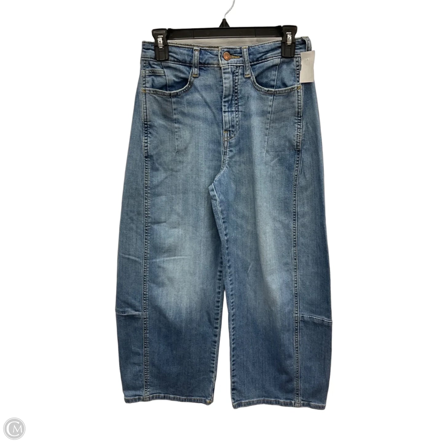 Jeans Cropped By Pilcro In Blue Denim, Size: 2