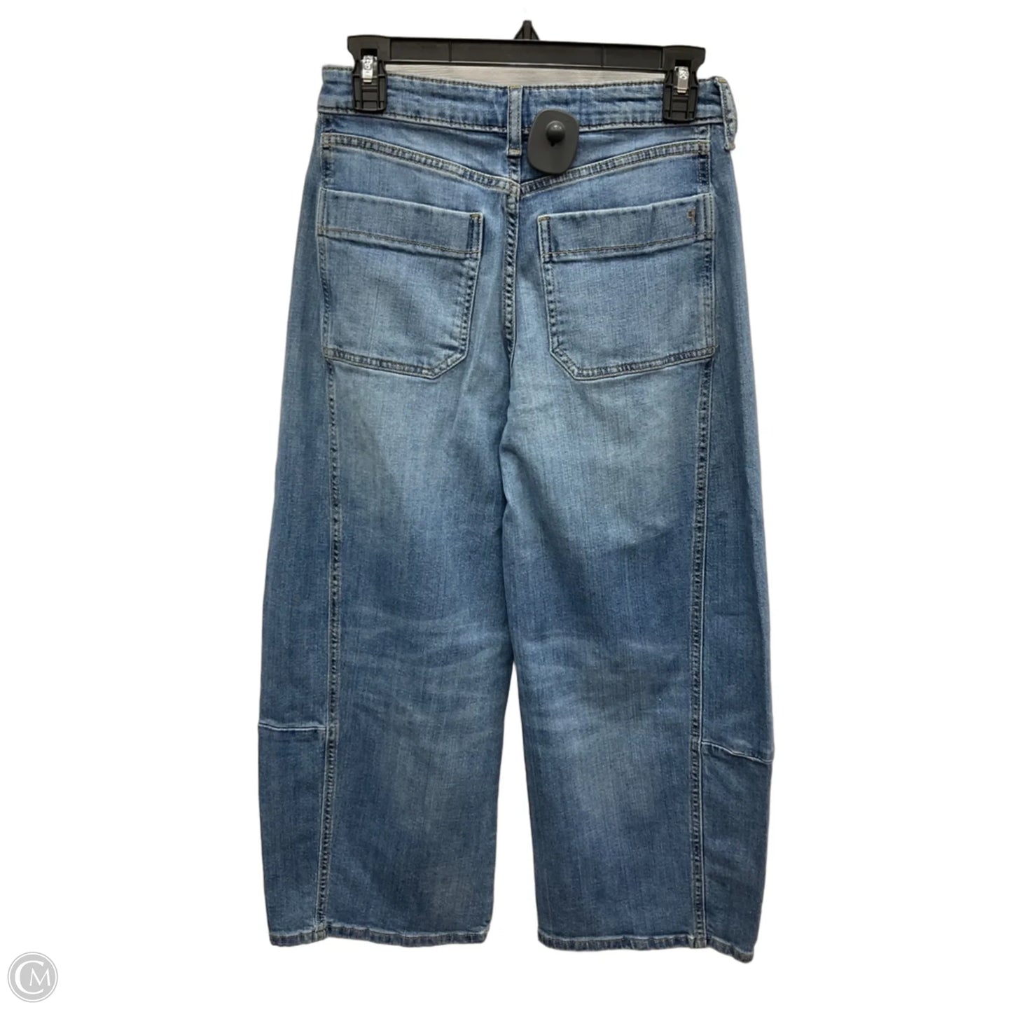 Jeans Cropped By Pilcro In Blue Denim, Size: 2