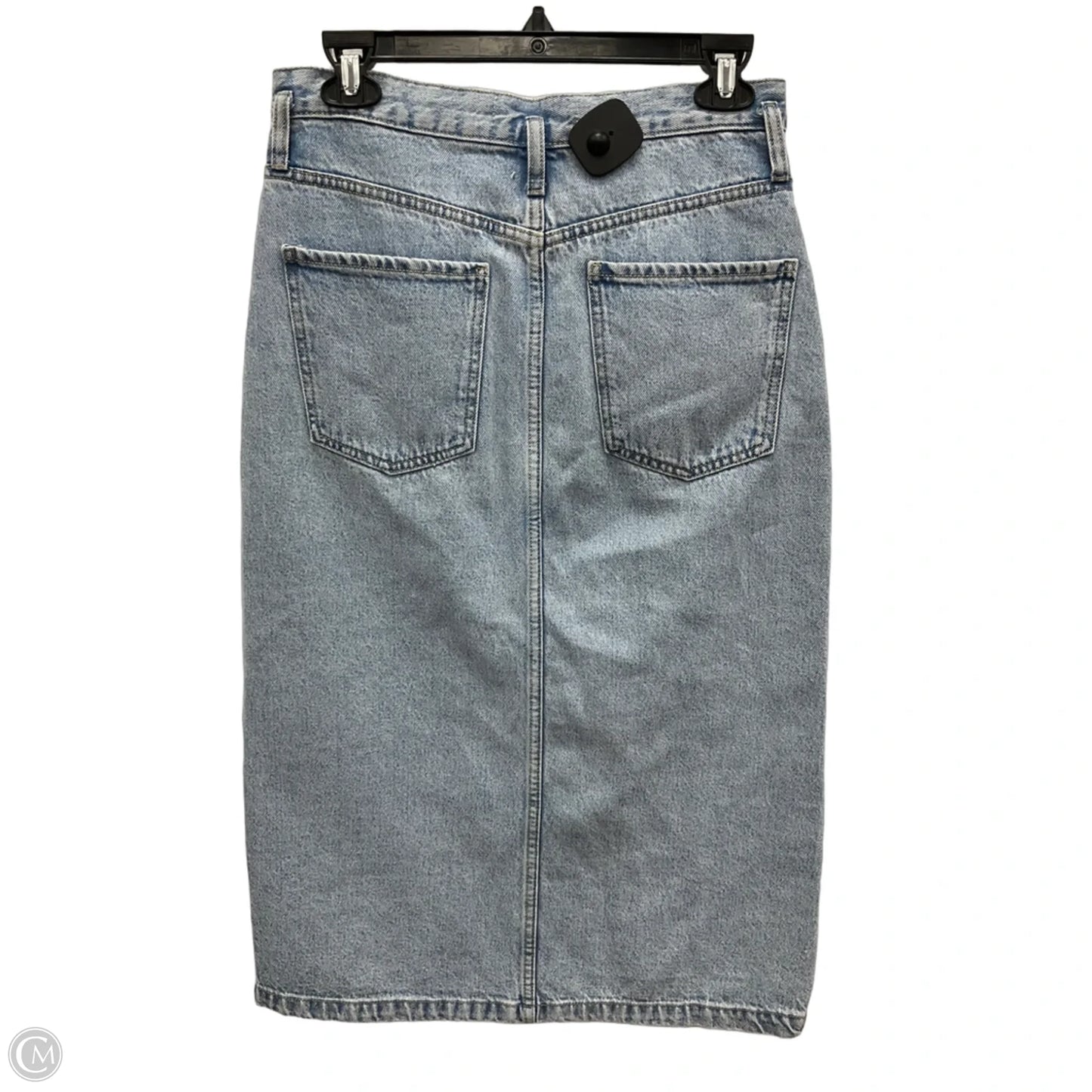 Skirt Midi By Mng In Blue Denim, Size: 4