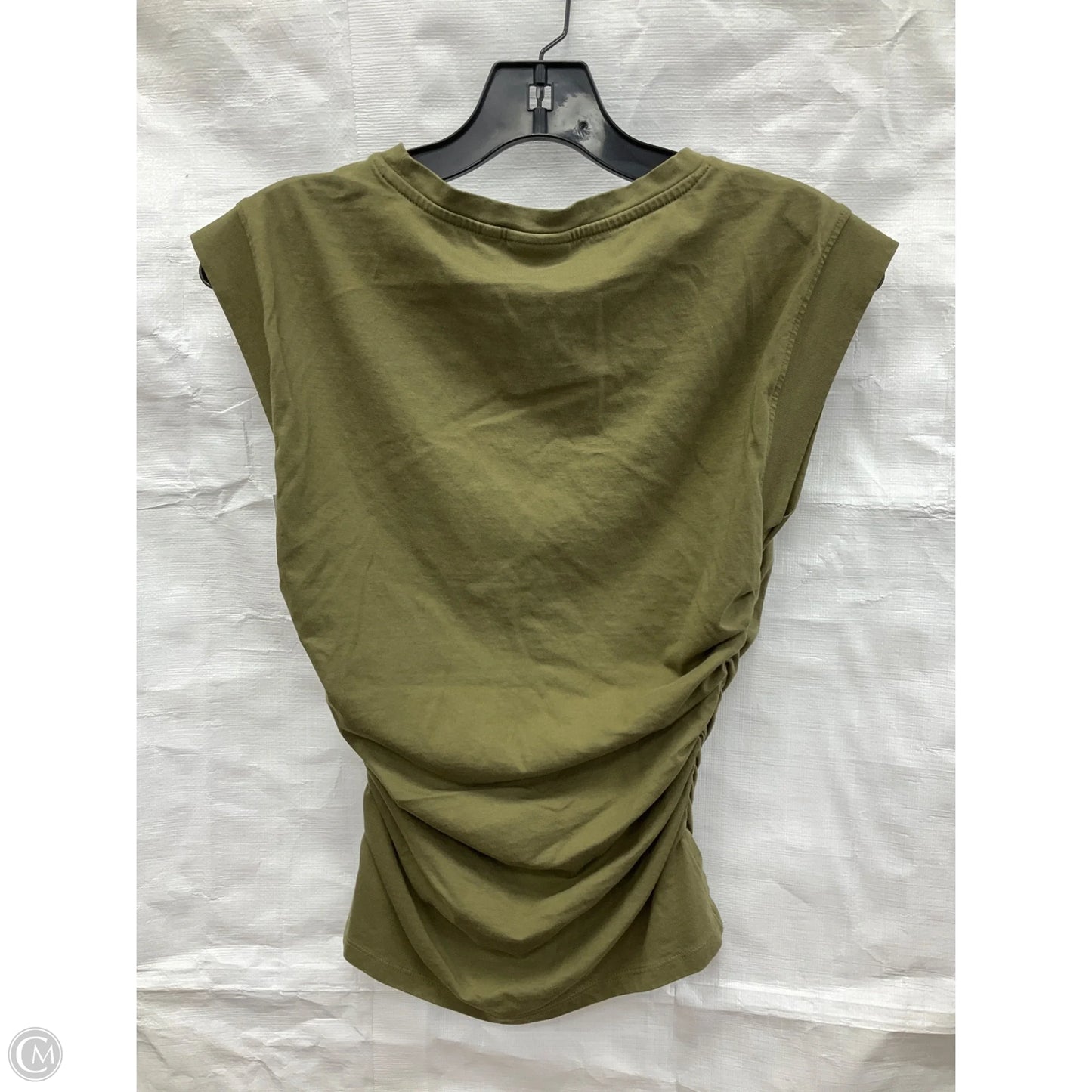 Top Sleeveless By Asos In Green, Size: S