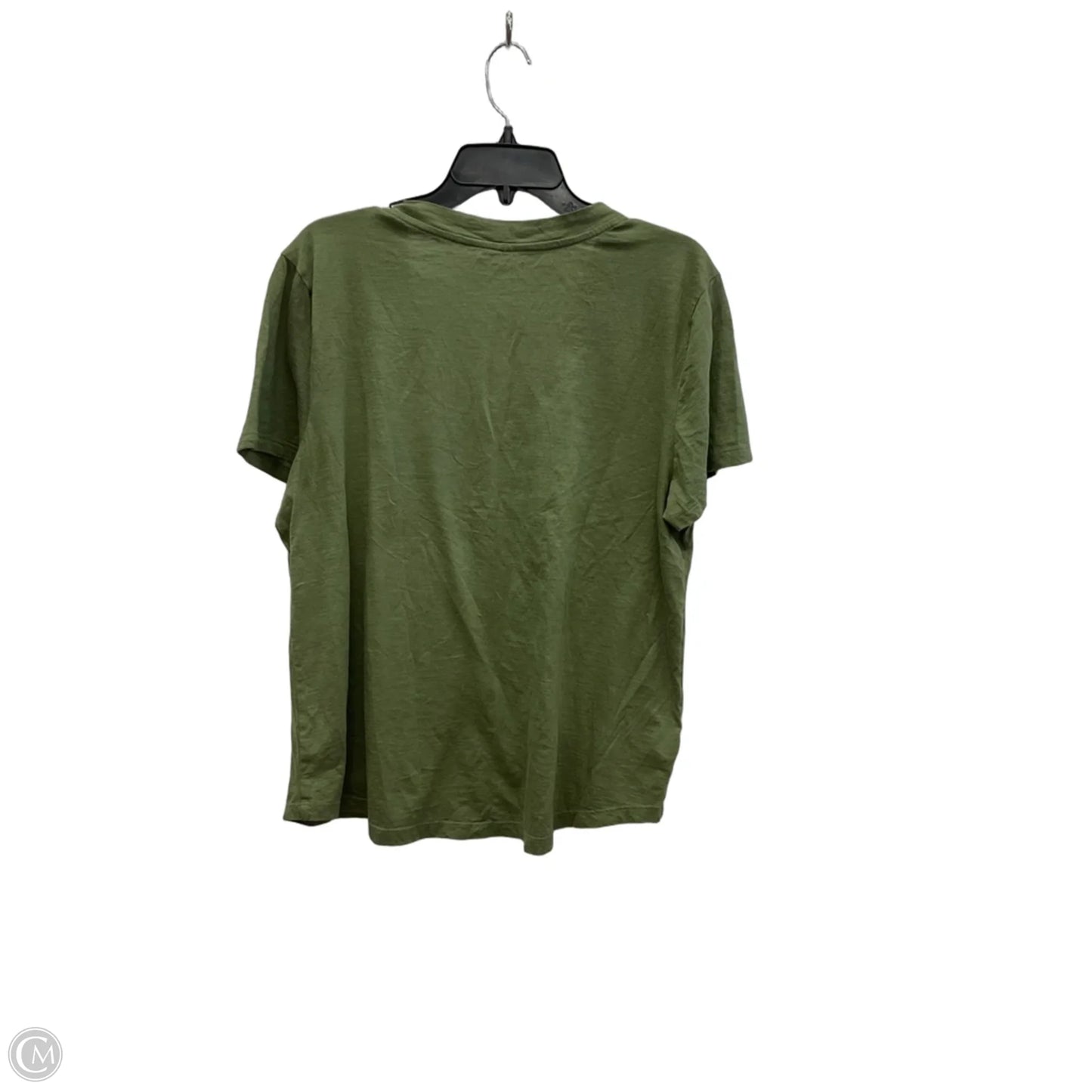 Top Short Sleeve Basic By Loft In Green, Size: Xl