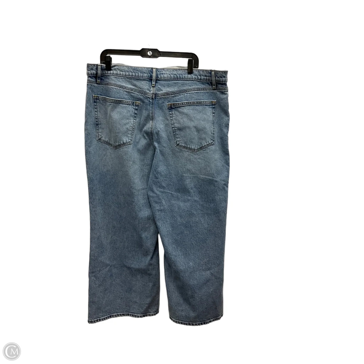 Jeans Boot Cut By Loft In Blue Denim, Size: 12