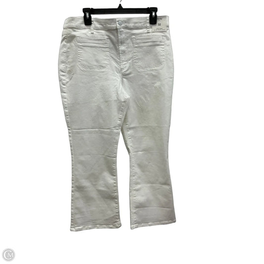 Pants Wide Leg By Loft In White, Size: 14