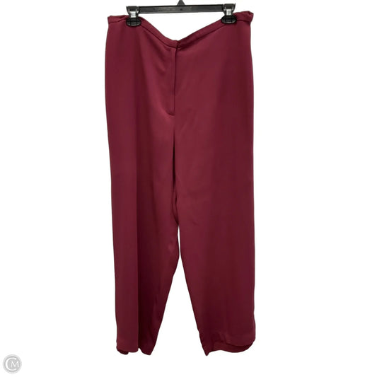 Pants Dress By Eileen Fisher In Red, Size: 12