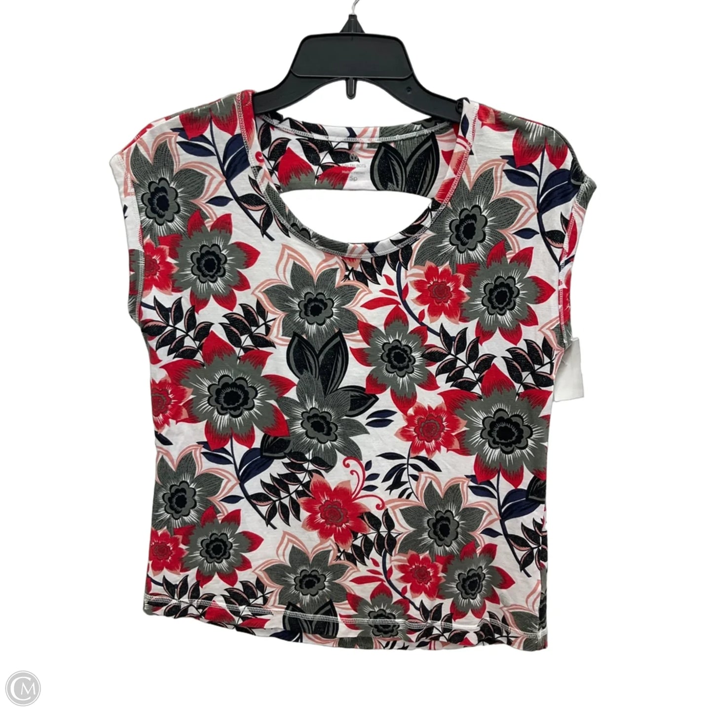 Top Sleeveless By Talbots In Floral Print, Size: Sp