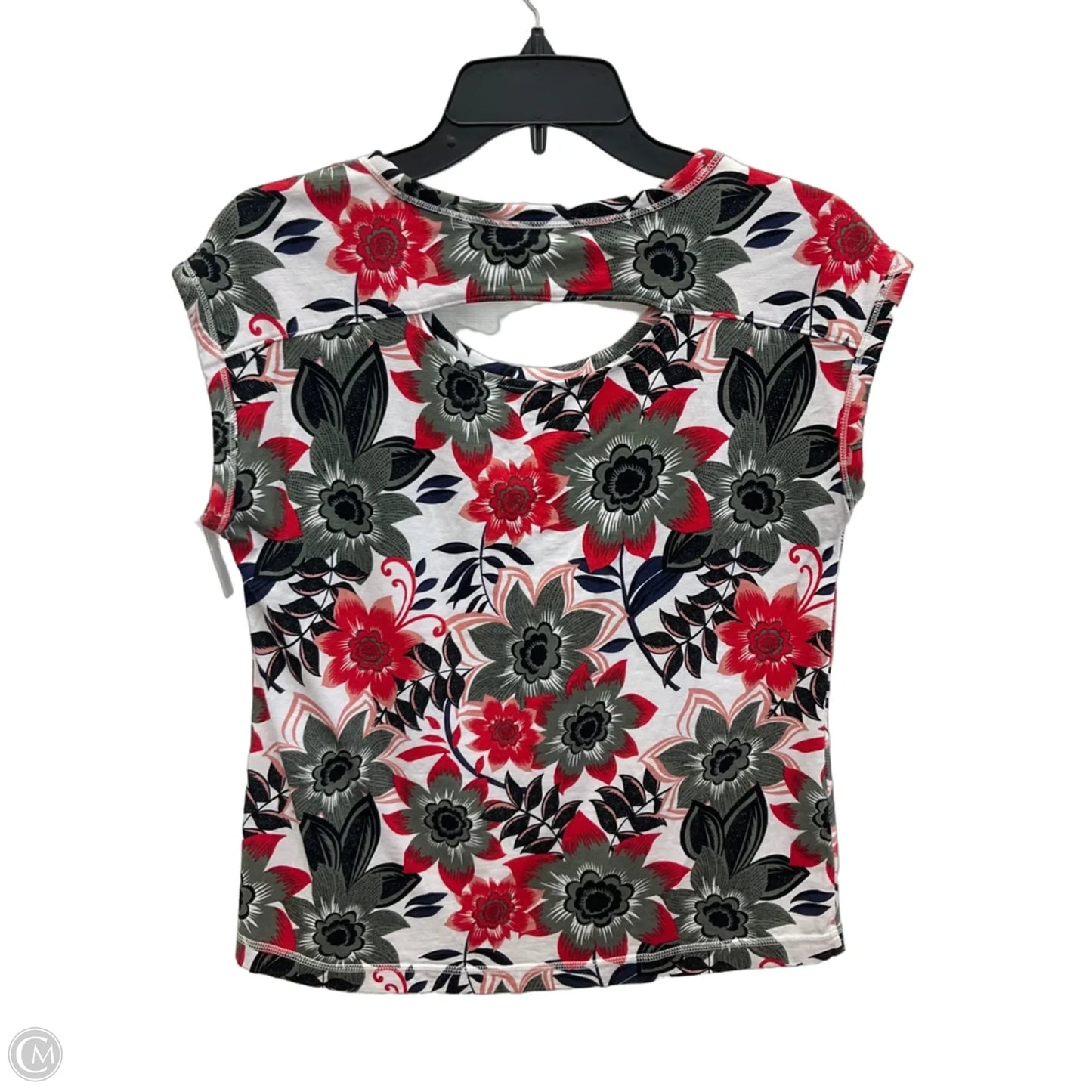 Top Sleeveless By Talbots In Floral Print, Size: Sp