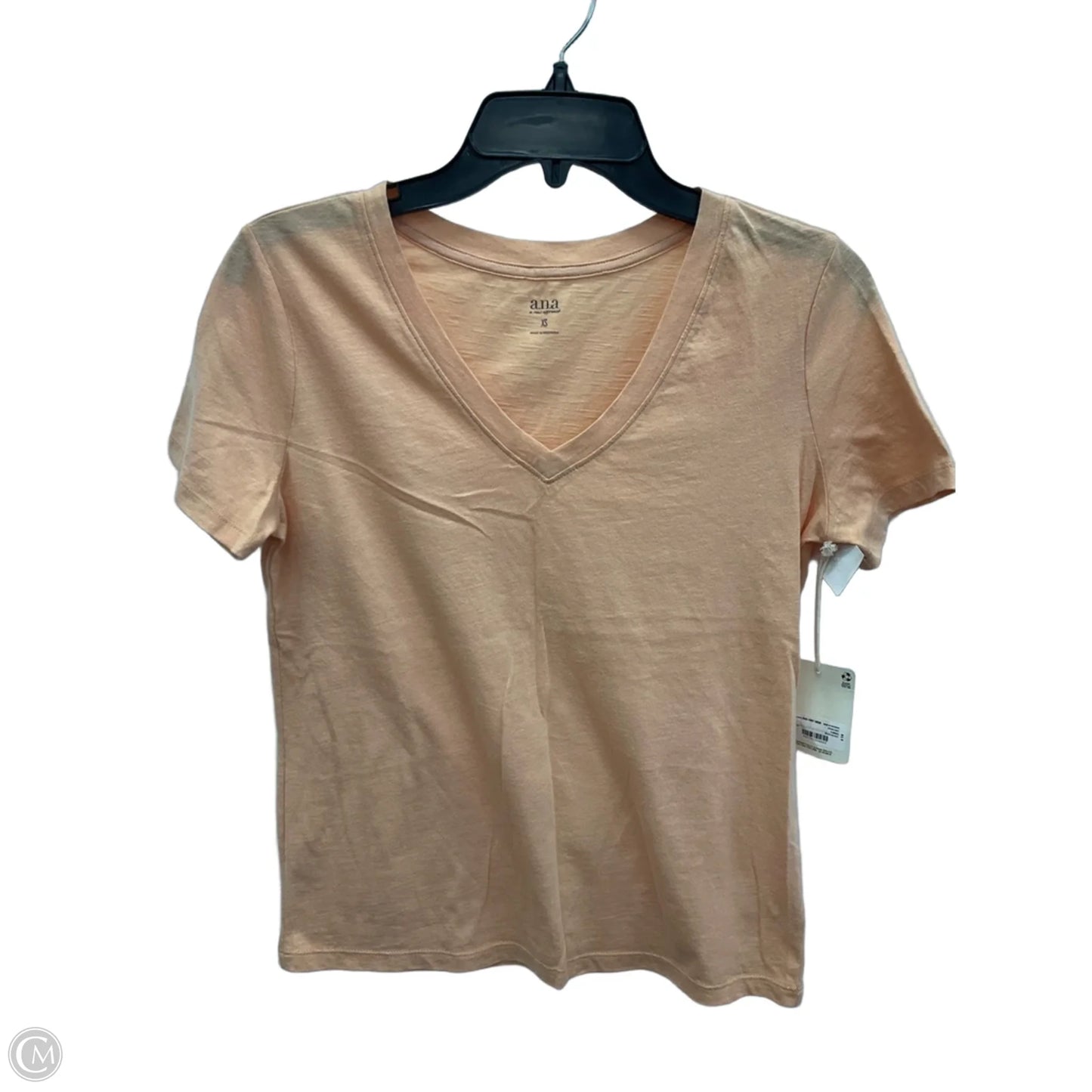 Top Short Sleeve Basic By Ana In Orange, Size: Xs