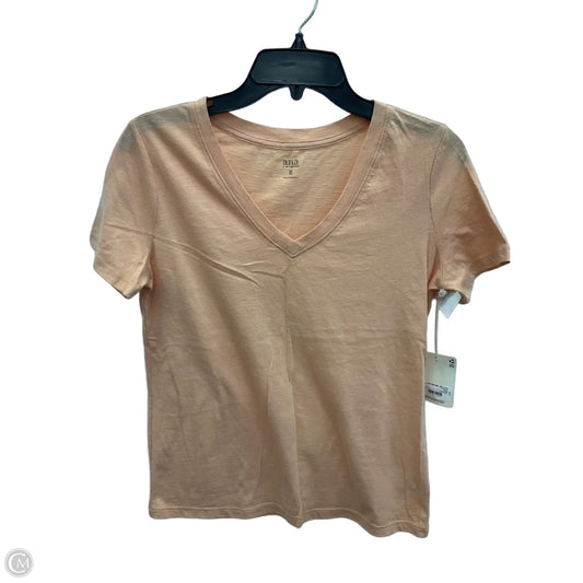 Top Short Sleeve Basic By Ana In Orange, Size: Xs