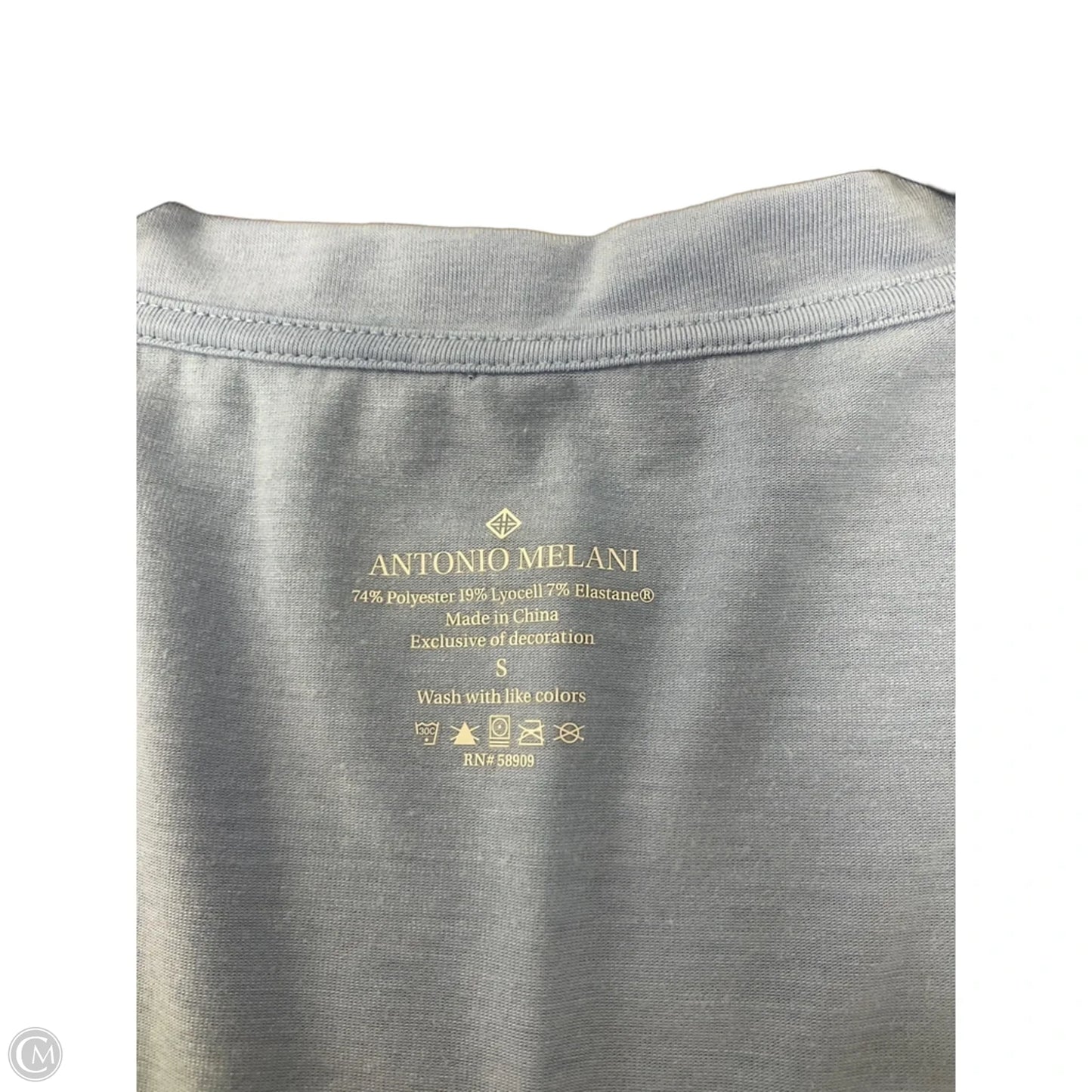 Top Short Sleeve Basic By Antonio Melani In Purple, Size: S