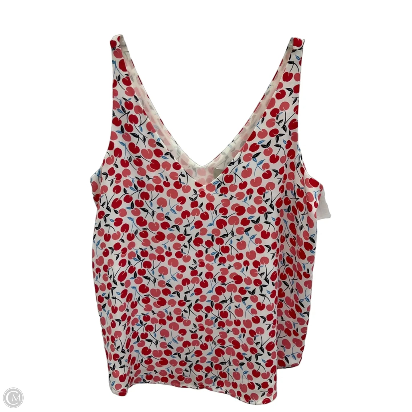 Top Sleeveless By Loft In Red, Size: Xs