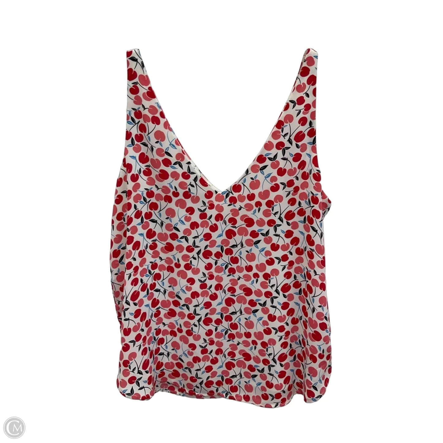 Top Sleeveless By Loft In Red, Size: Xs