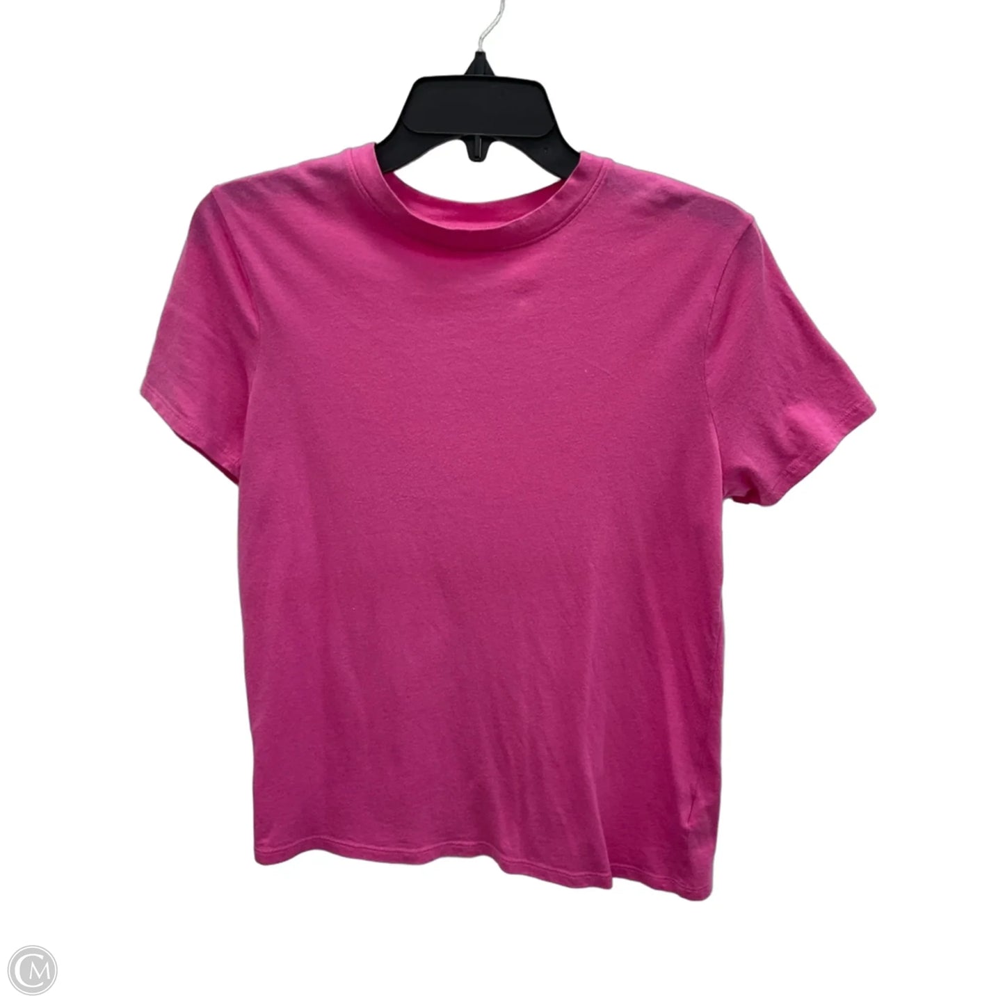 Top Short Sleeve Basic By A New Day In Pink, Size: Xs