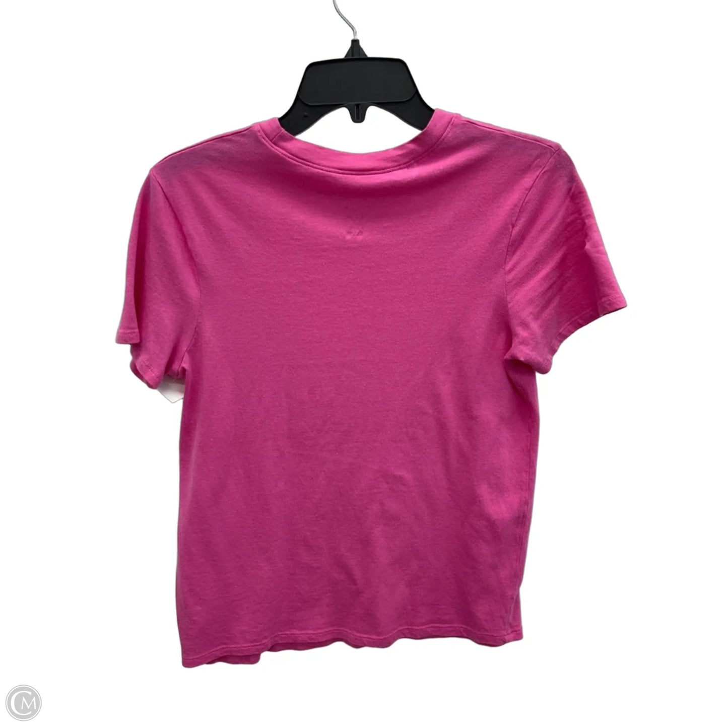 Top Short Sleeve Basic By A New Day In Pink, Size: Xs