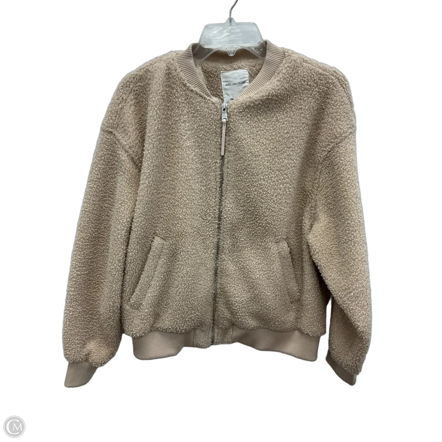 Jacket Other By Avec Les Filles In Cream, Size: M