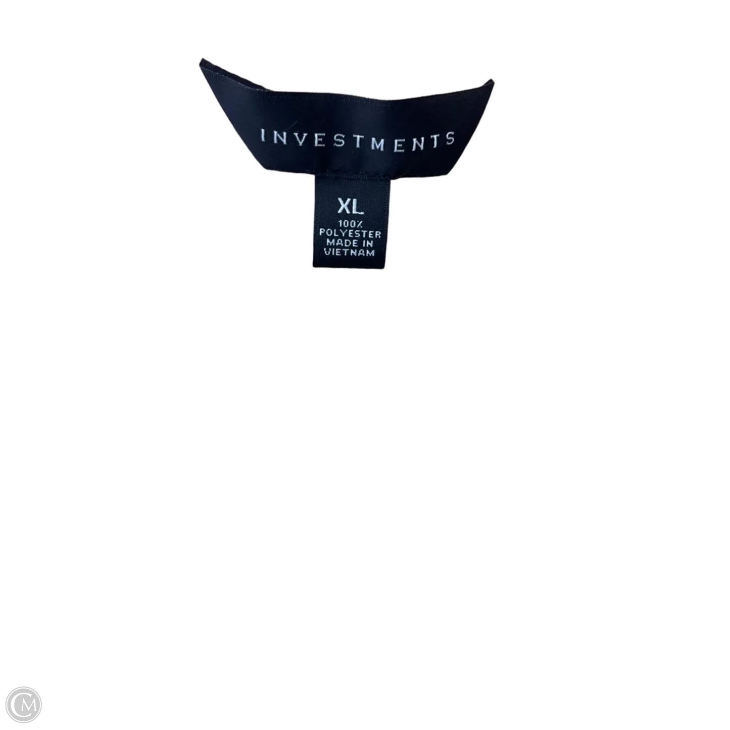 Top 3/4 Sleeve By Investments In Pink, Size: Xl