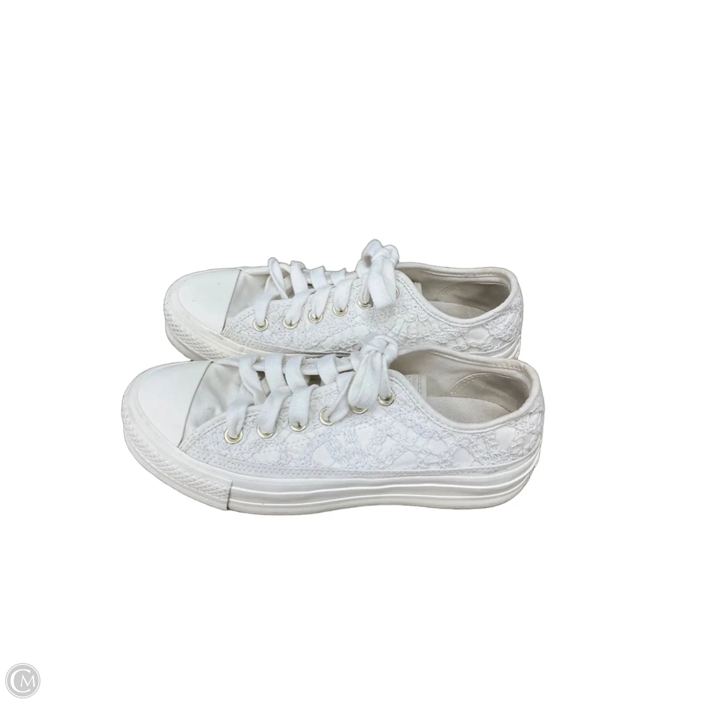 Shoes Sneakers By Converse In White, Size: 7