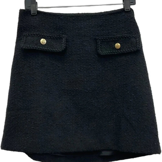 Skirt Mini & Short By Loft In Black, Size: 8