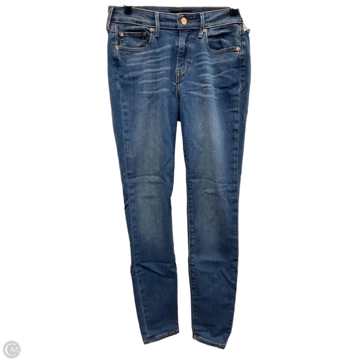 Jeans Skinny By True Religion In Blue Denim, Size: 4
