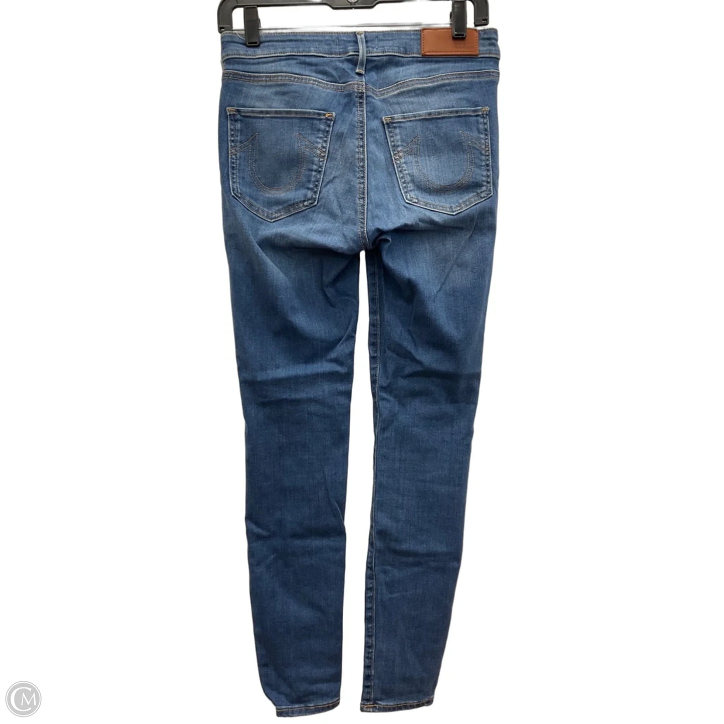 Jeans Skinny By True Religion In Blue Denim, Size: 4