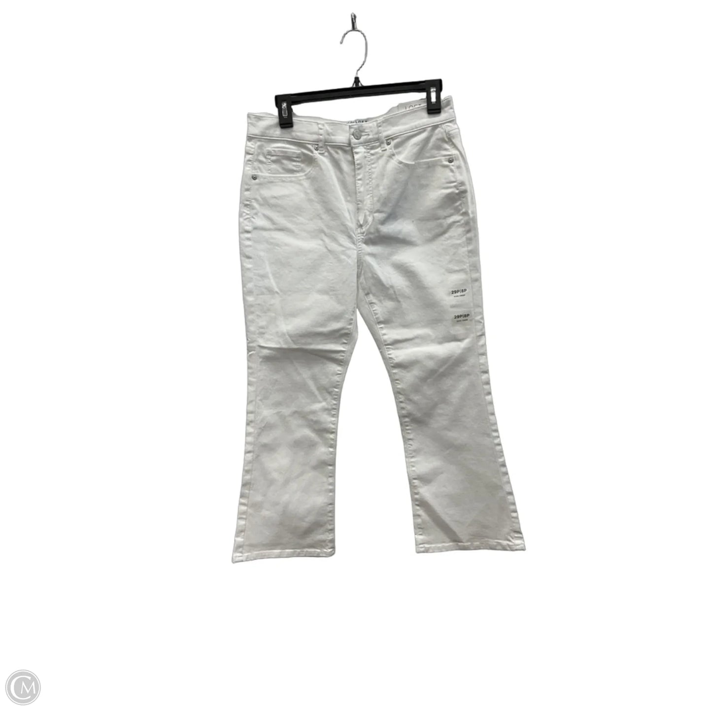 Jeans Boot Cut By Loft In White, Size: 8p