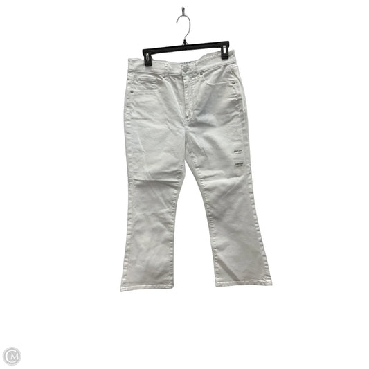 Jeans Boot Cut By Loft In White, Size: 8p