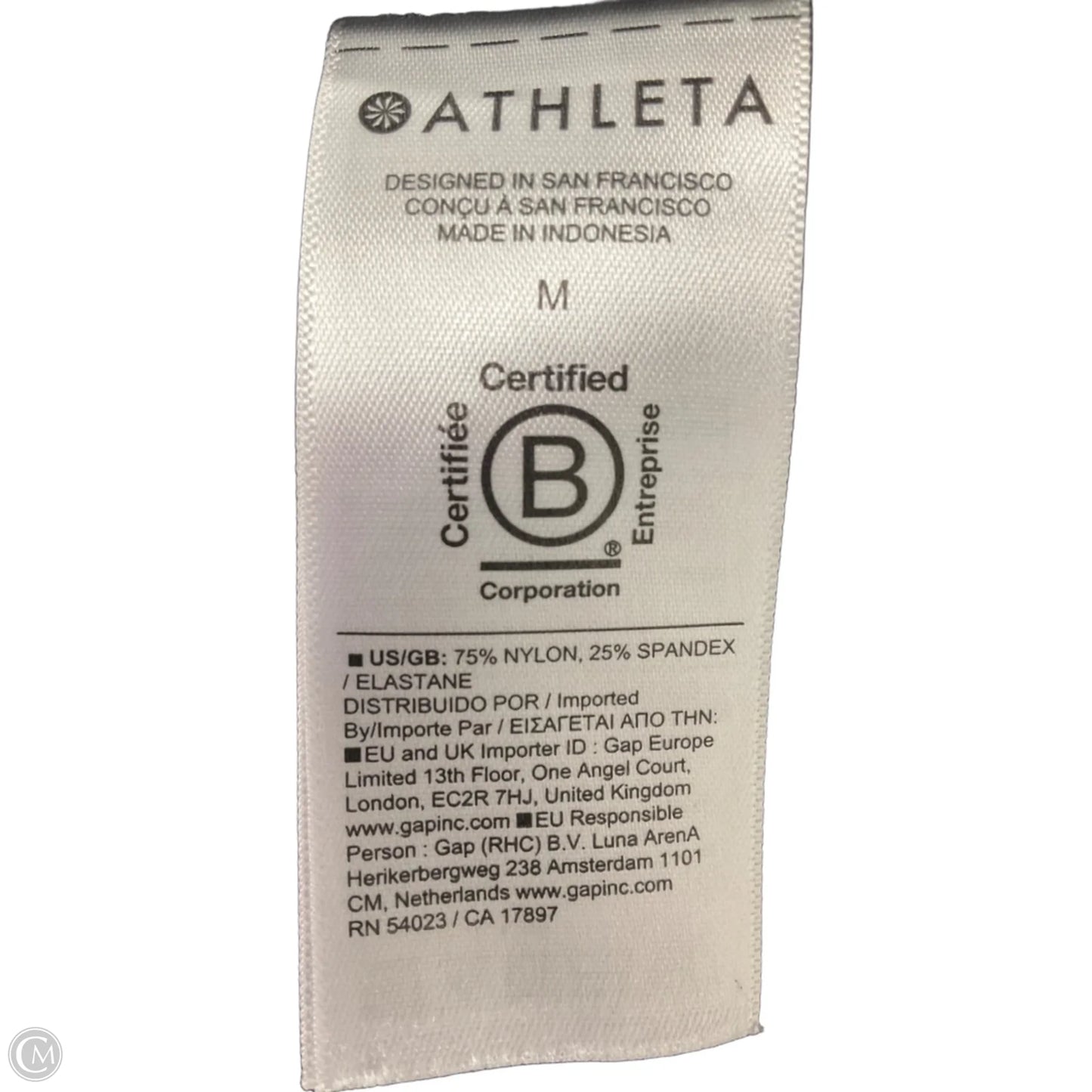 Athletic Pants By Athleta In Black, Size: M