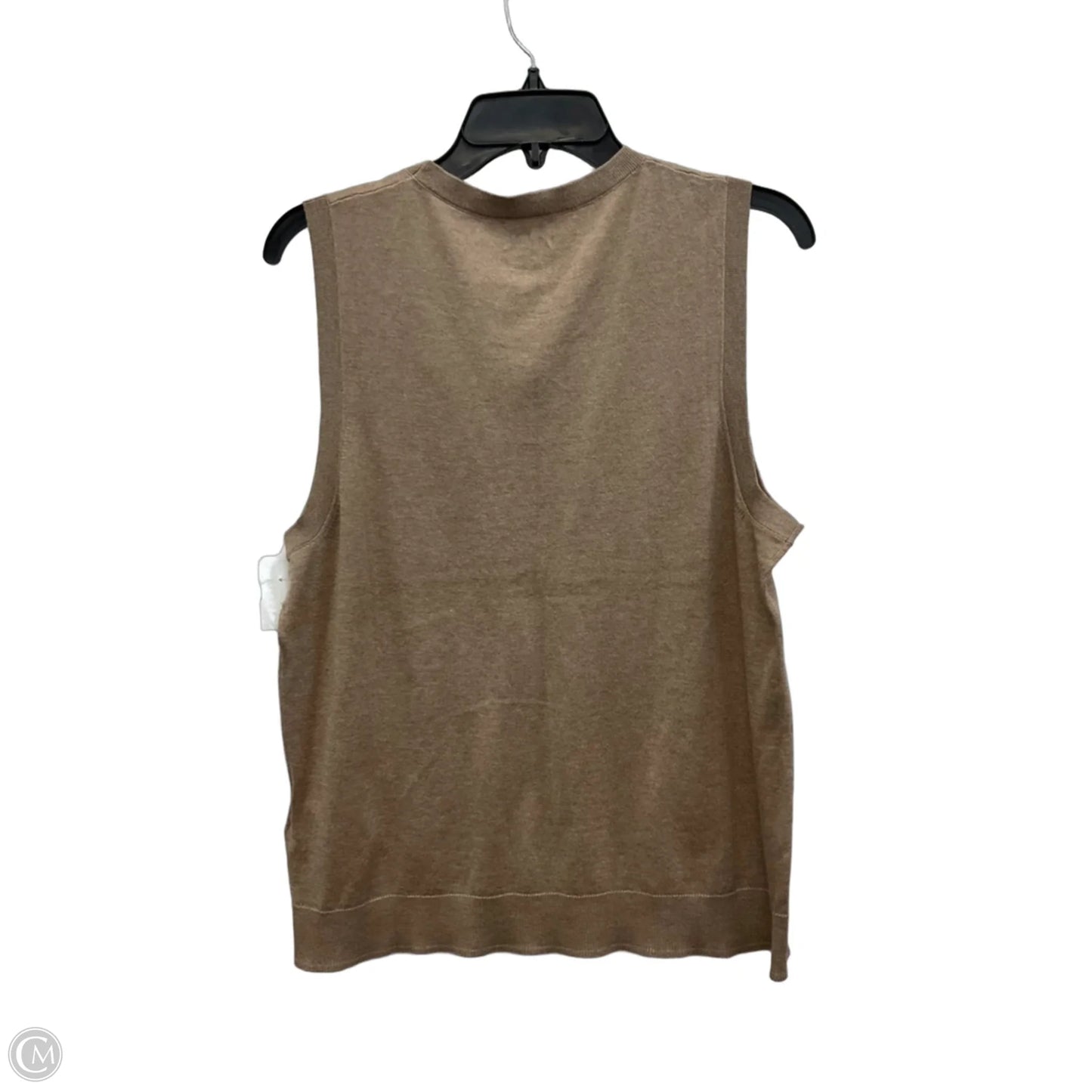 Top Sleeveless By J. Crew In Beige, Size: Xl