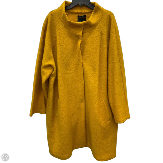 Coat Wool By Cynthia Rowley In Yellow, Size: 3x