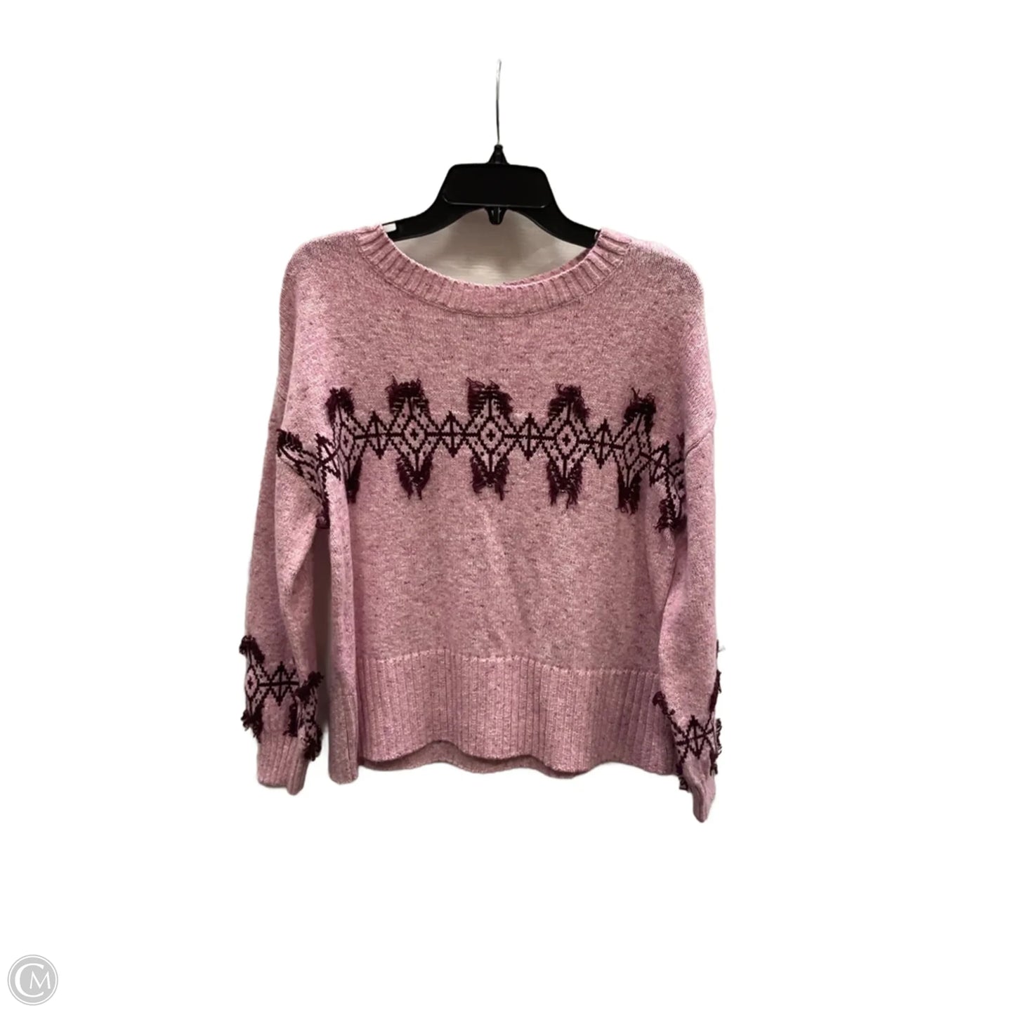 Sweater By Loft In Pink, Size: Lp